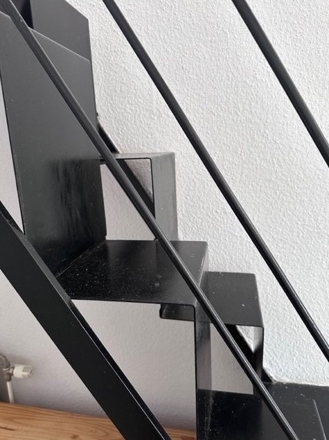 Schiffertreppe zur 2. Ebene