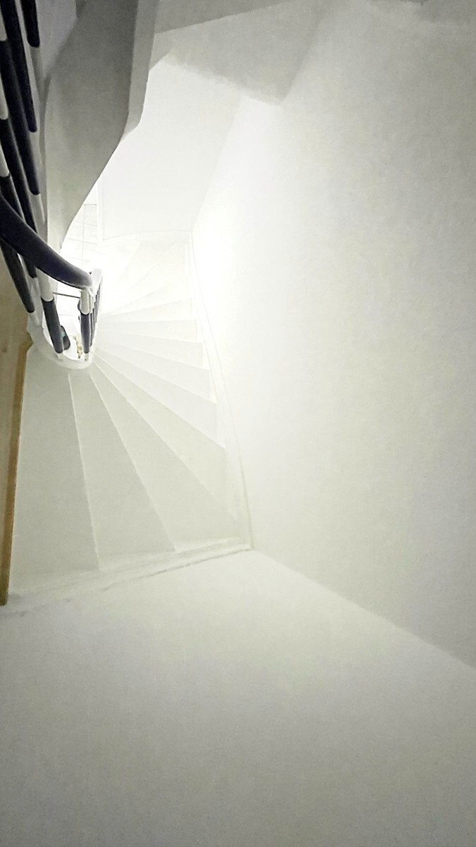 Treppe zum DG