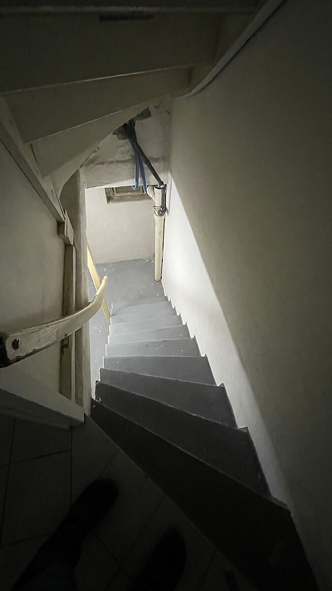 Treppenabgang Keller