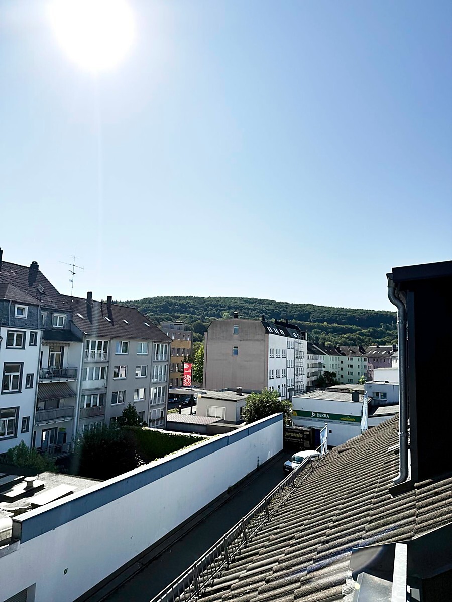 Ausblick vom Balkon