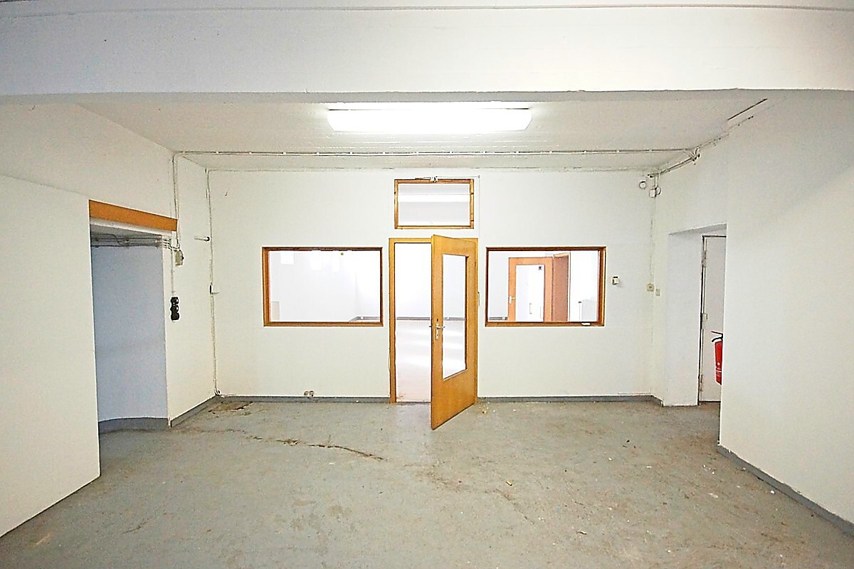 Werkstatt Eingang Büro